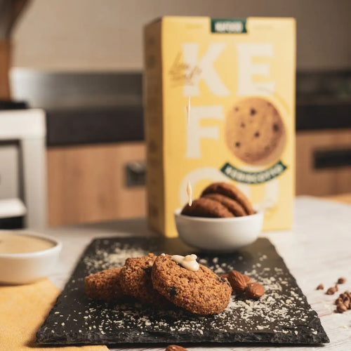 Biscuits Keto Sans Sucre – Low Carb & Riches en Fibres | KeFood Kebiscotto